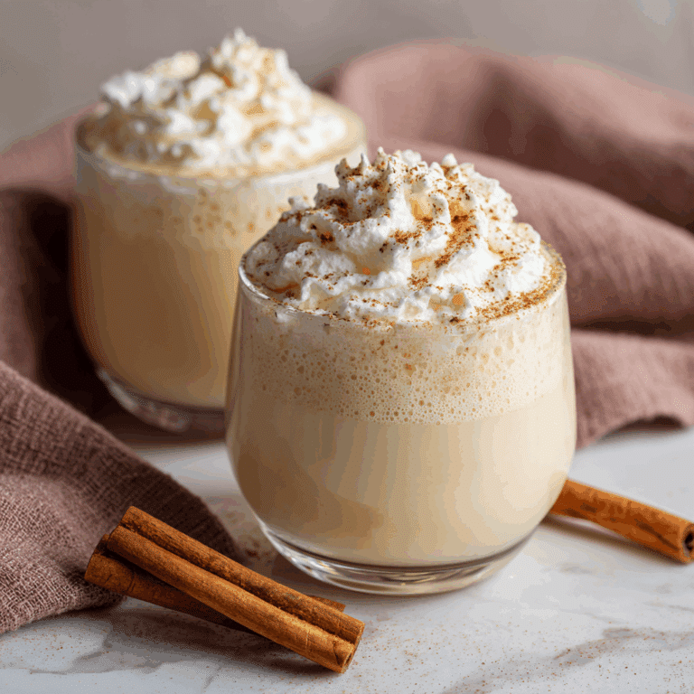 Homemade Eggnog Recipe