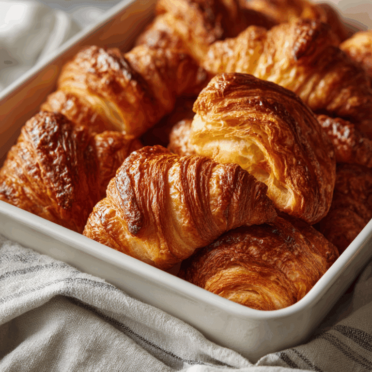 Croissant Bread Pudding