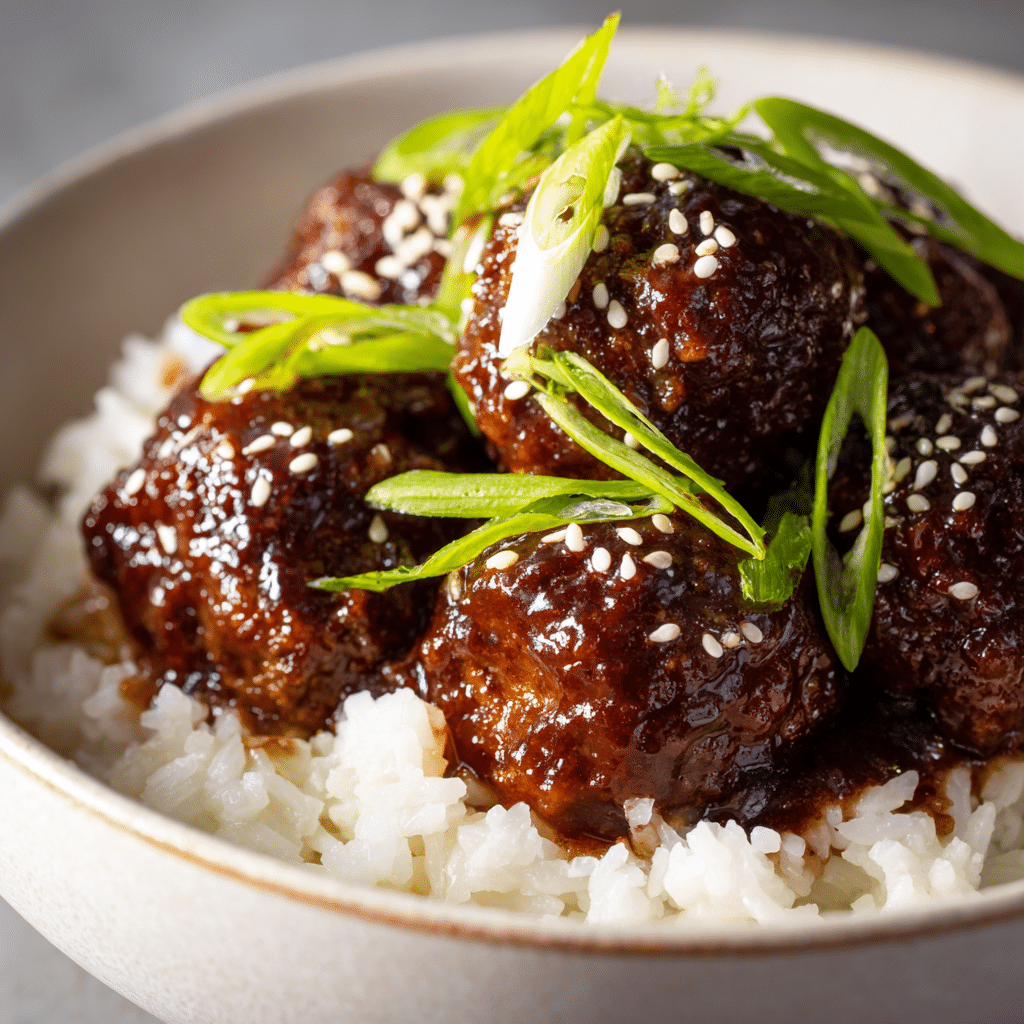 Asian Meatballs
