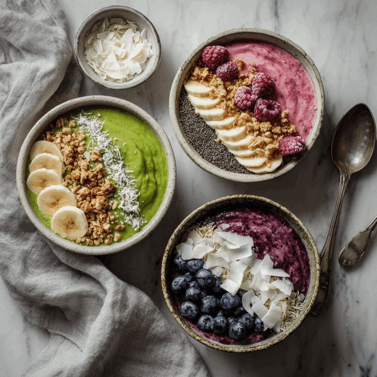Smoothie Bowl Recipe – 3 Ways