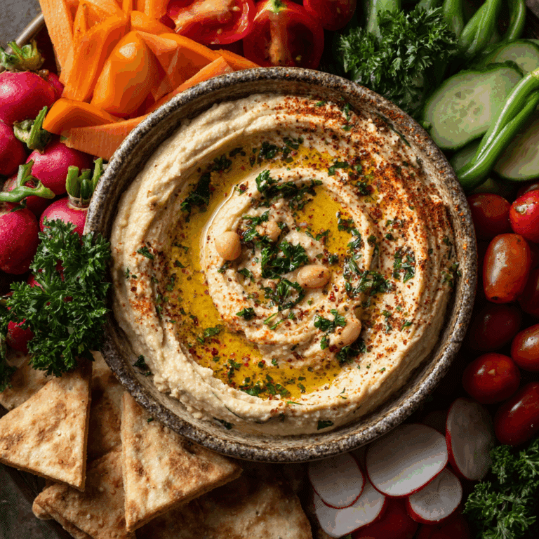 Homemade Hummus