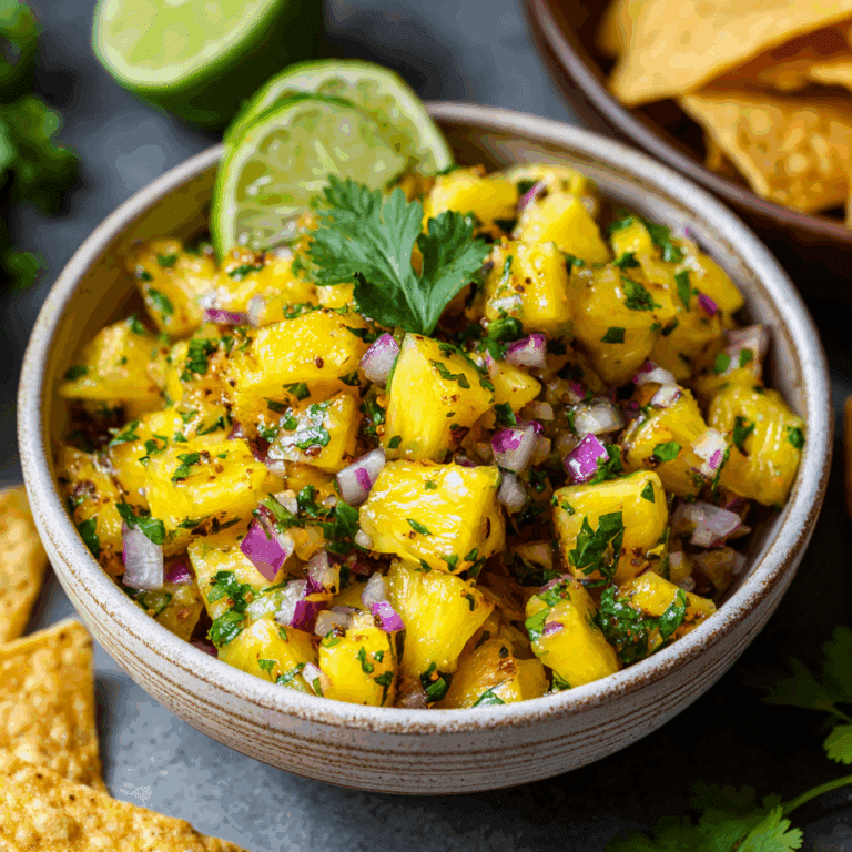 Pineapple Salsa