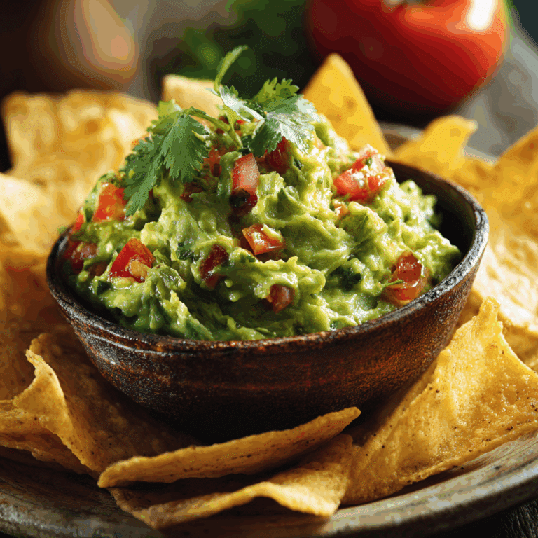Easy Guacamole Recipe (5 Minutes)