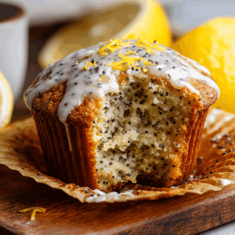 Lemon Poppy Seed Muffins