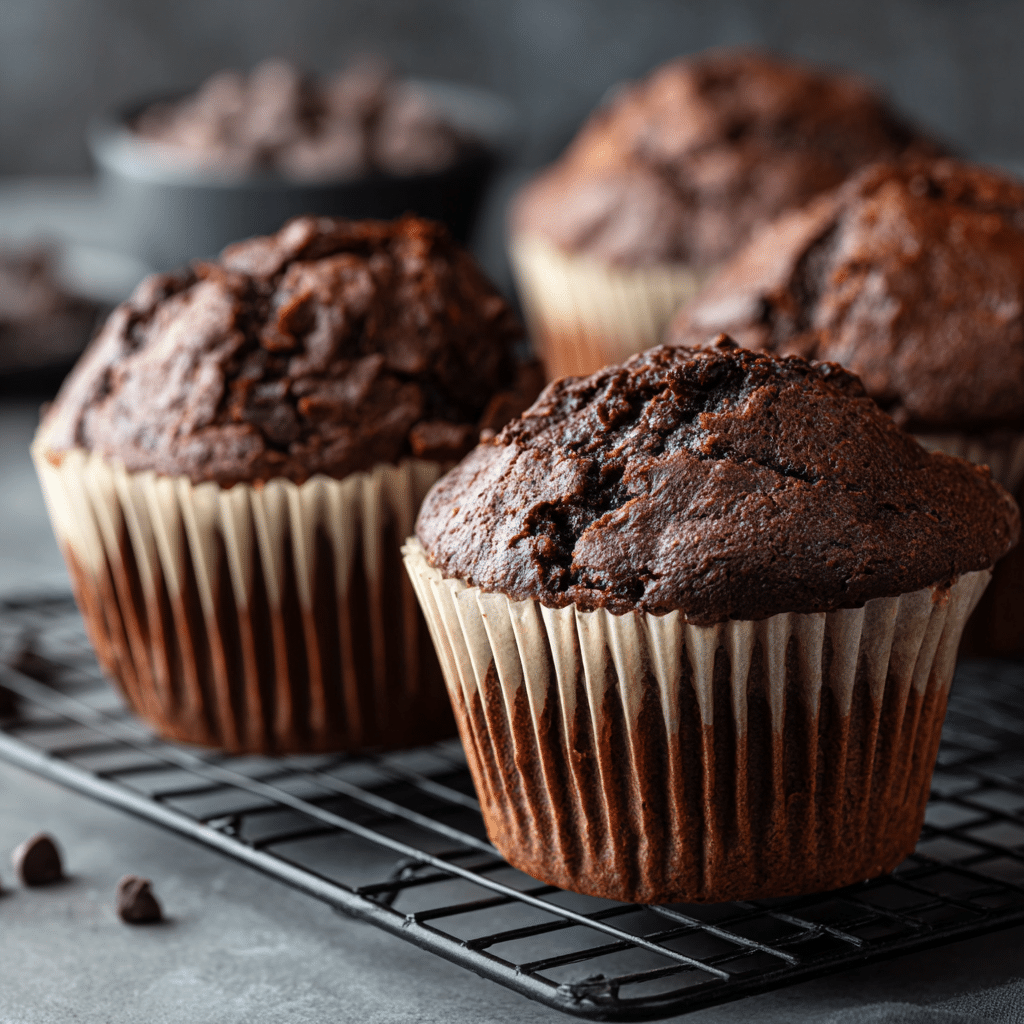 Double Chocolate Muffins