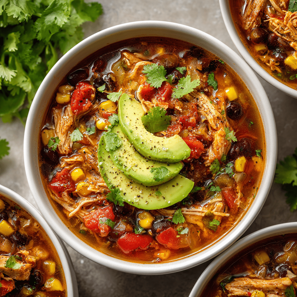 Chicken Fajita Soup