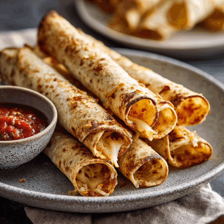 Breakfast Taquitos