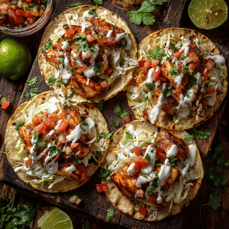 Grilled Fish Tacos