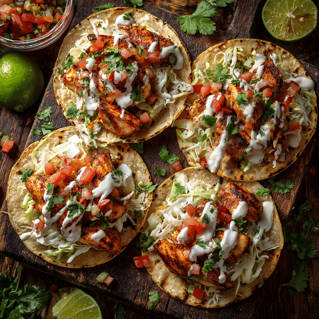 Grilled Fish Tacos
