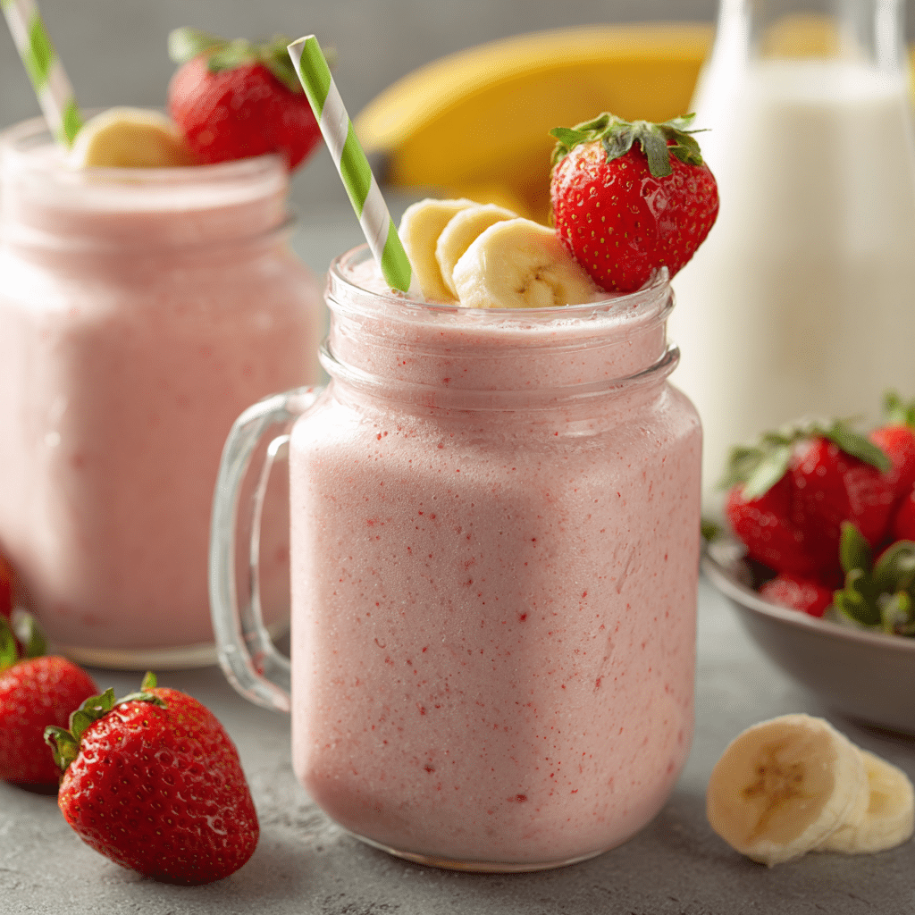 Strawberry Banana Smoothie