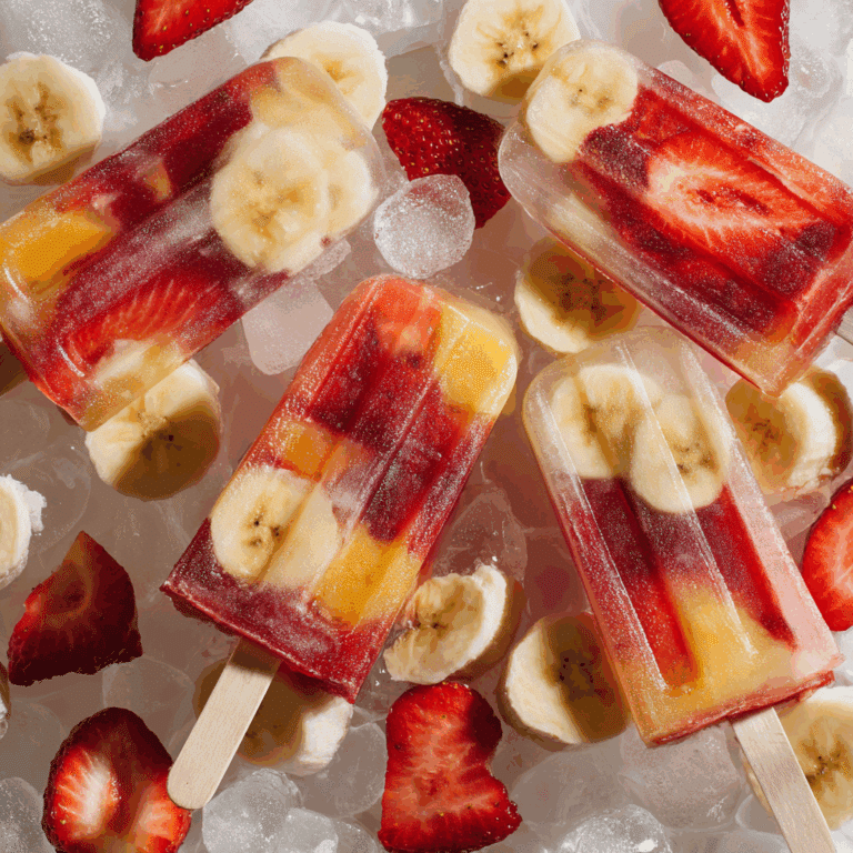 Easy Homemade Fruit Pops