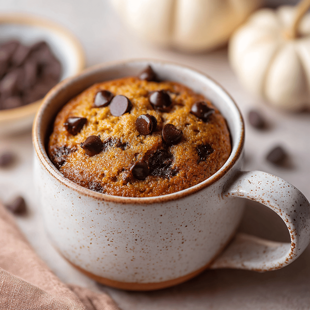 Pumpkin Mug Cake