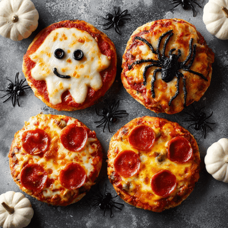 Halloween Pizzas