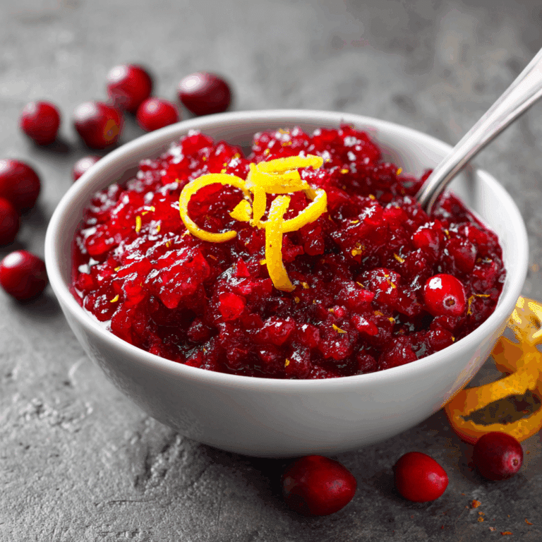 Cranberry Relish