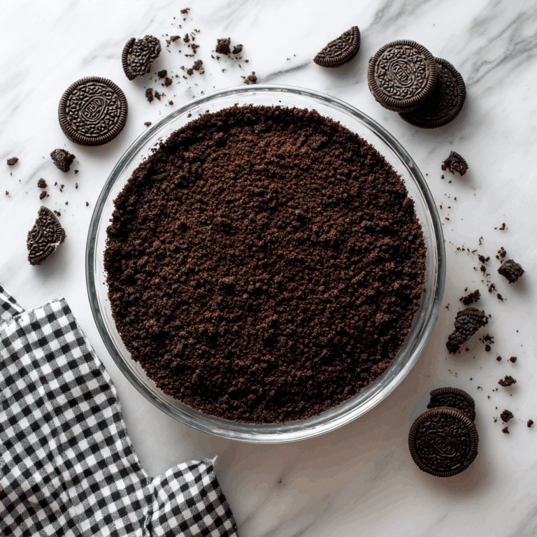 Oreo Pie Crust