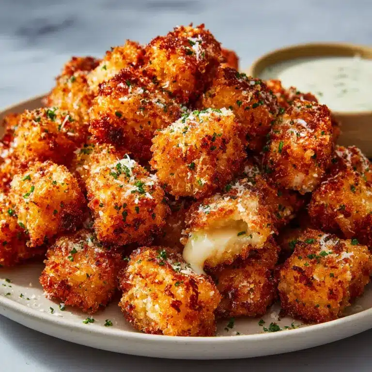 Parmesan Cauliflower Bites Recipe