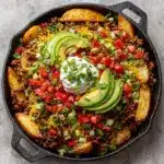 Mexican Beef Wedges Recipe