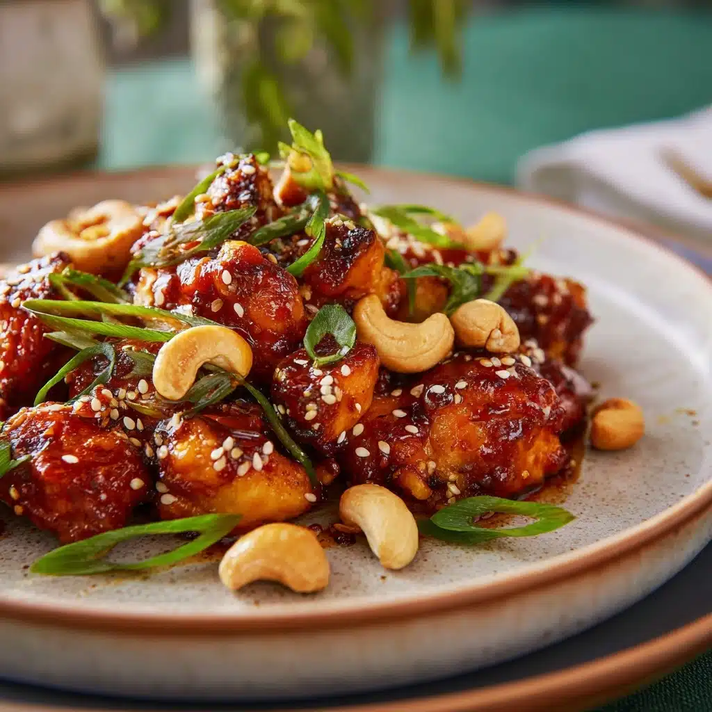 Keto Cashew Chicken Recipe - Recipe Image