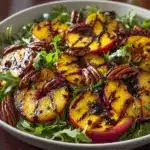 Grilled Peach Salad Recipe