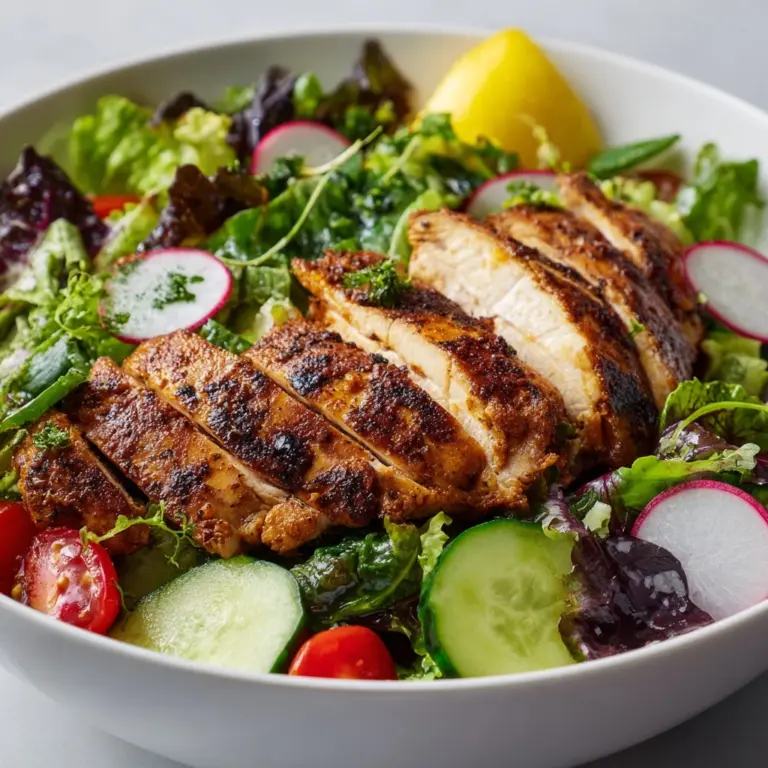 Lemon Herb Chicken Salad (Keto-Friendly) Recipe