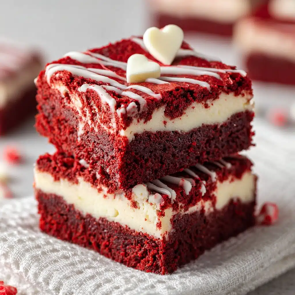 Red Velvet Brownies Recipe - Recipe Image