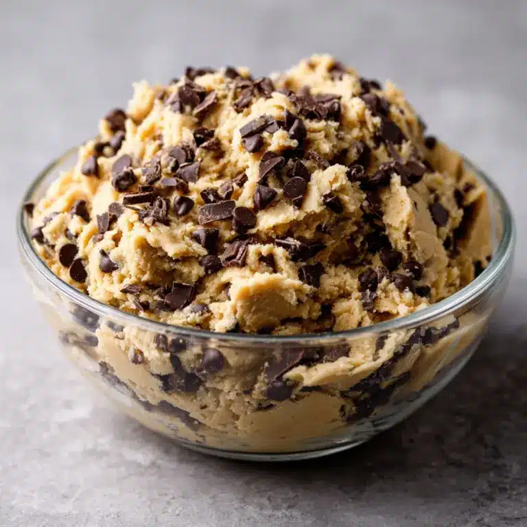 Edible Brownie Batter Cookie Dough Recipe