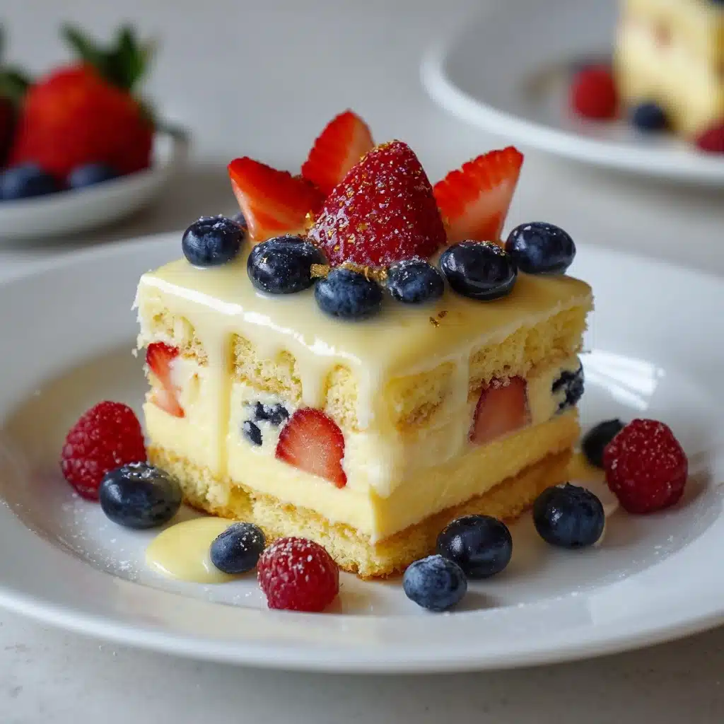 Summer Berry Bliss Icebox Delight Recipe - Recipe Image