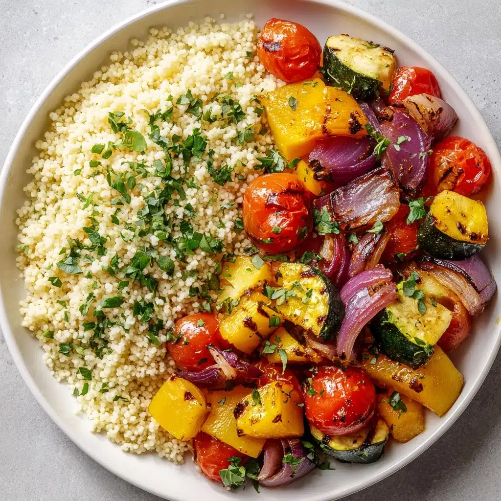 Mediterranean Halloumi Veggie Bake Recipe