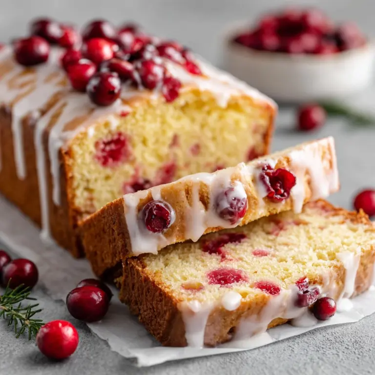 Orange Cranberry Bread Recipe