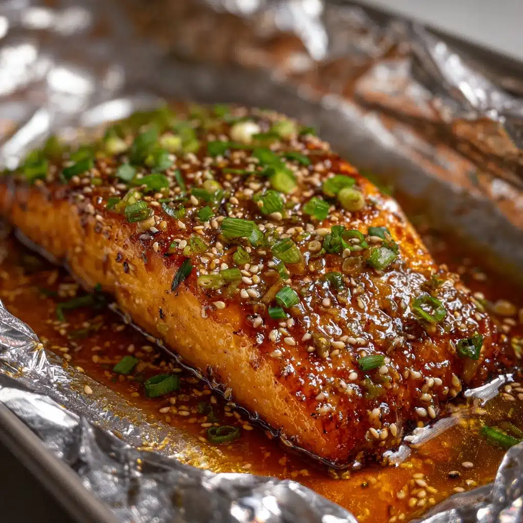 Asian Salmon in Foil Recipe