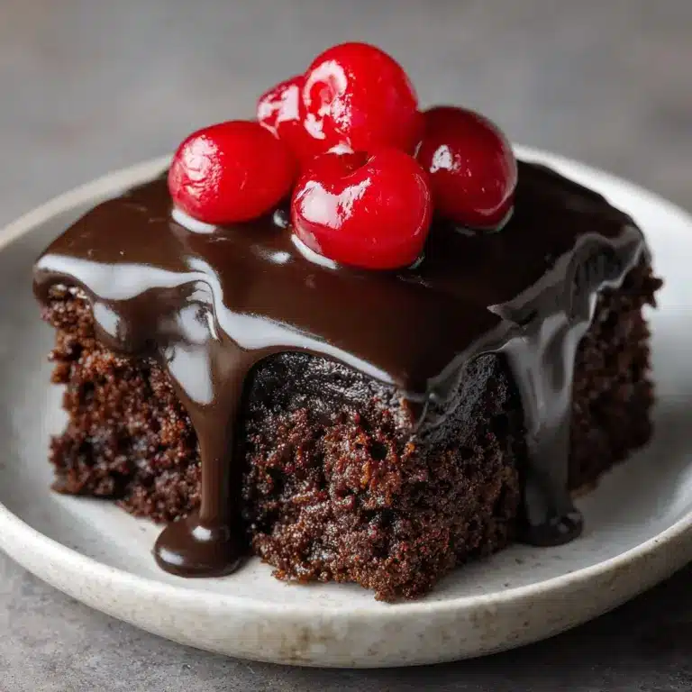 Chocolate Cherry Dump Cake Recipe