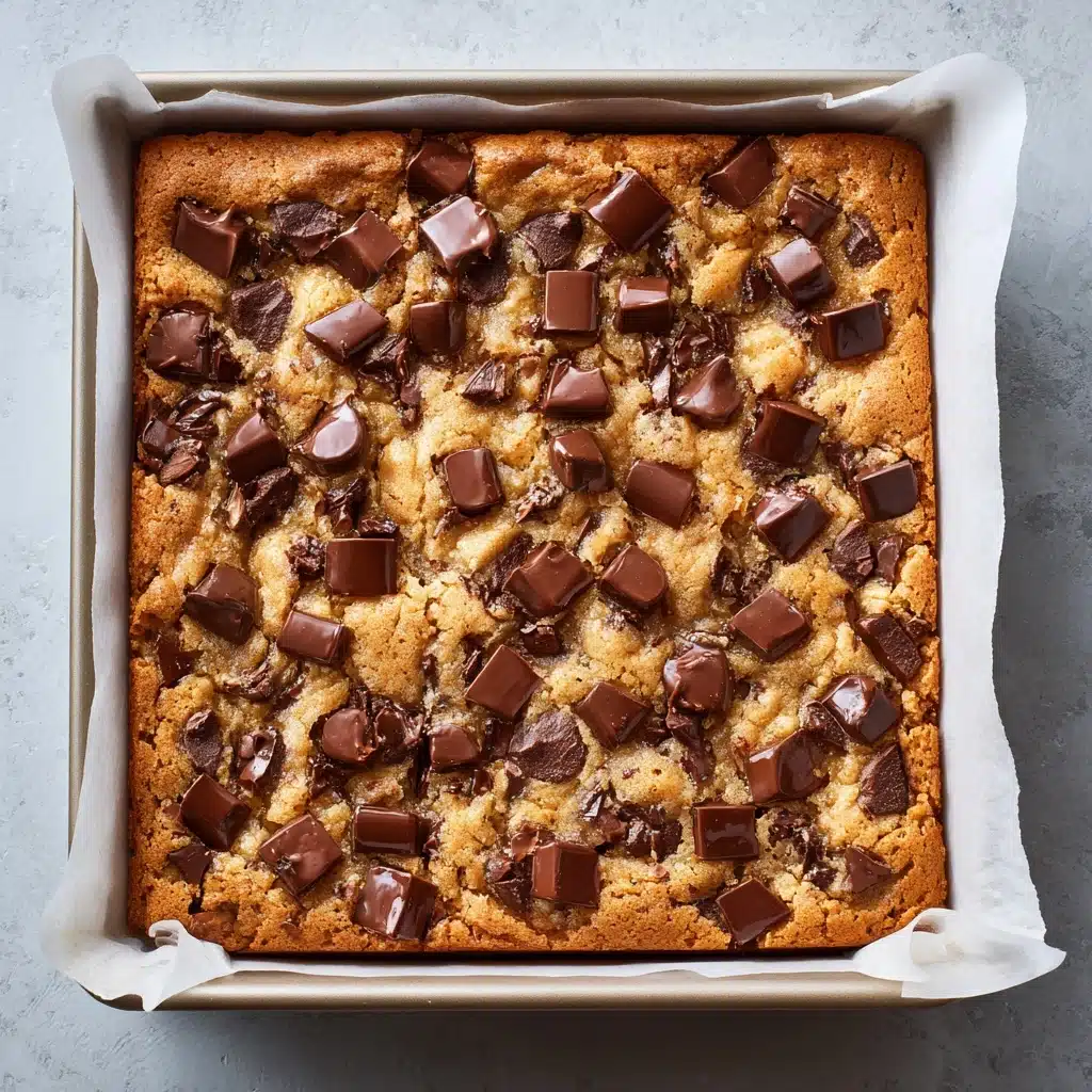 Peanut Butter Chocolate Chip Cookie Bars Recipe