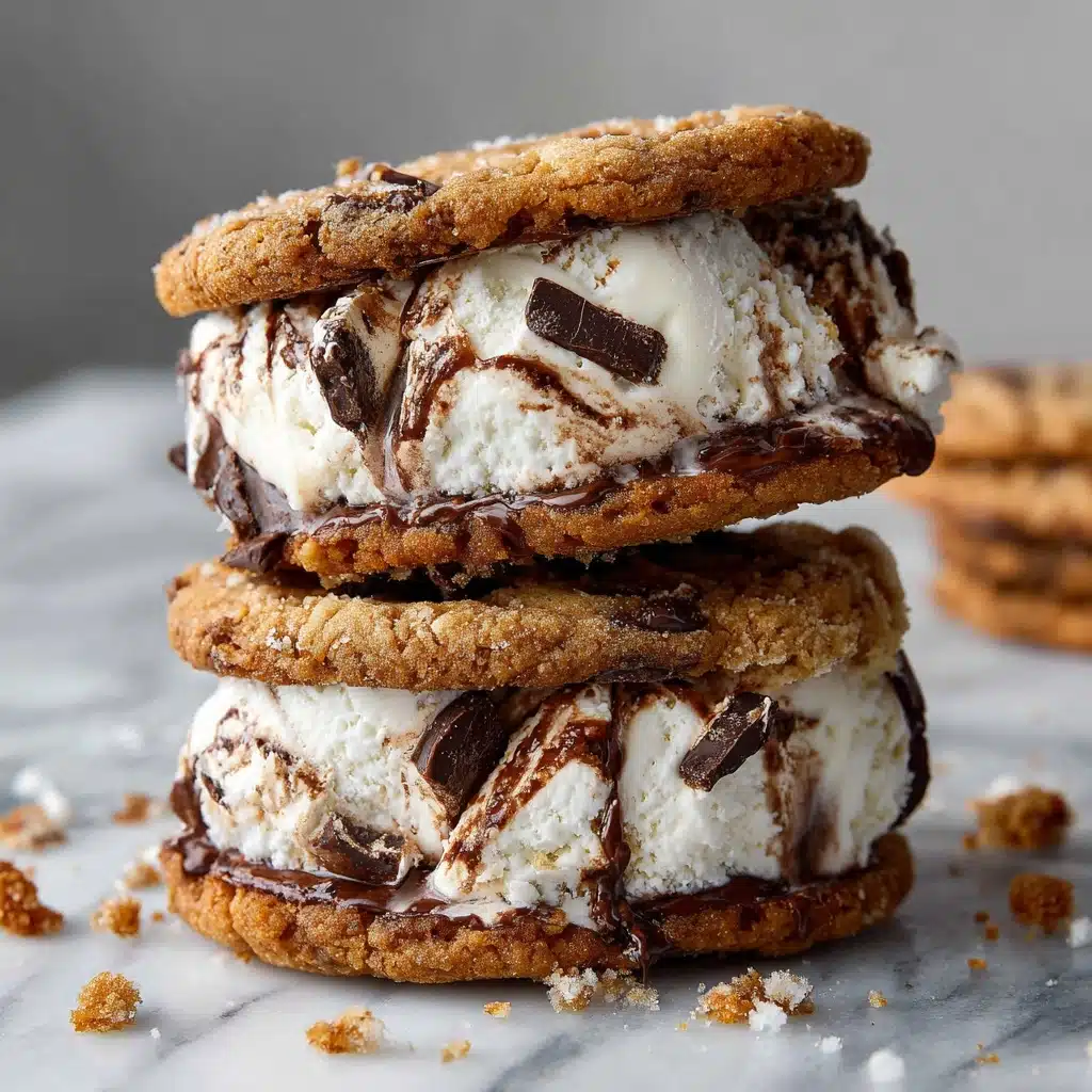The Ultimate Cookie Dough Ice Cream Sandwich Recipe - Recipe Image