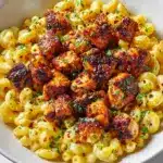 Spicy Honey Pepper Chicken with Creamy Mac and Cheese Recipe