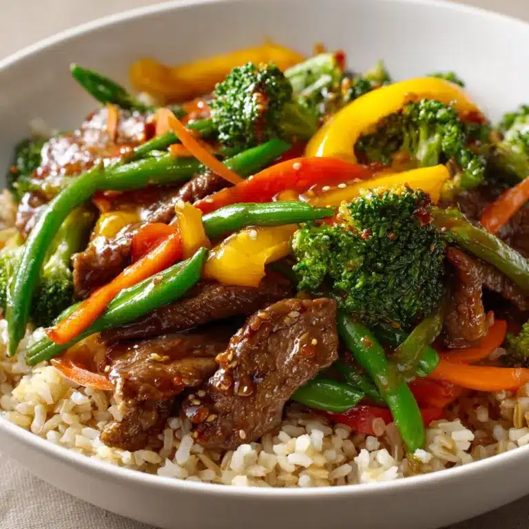 Beef Stir-Fry with Vegetables Recipe