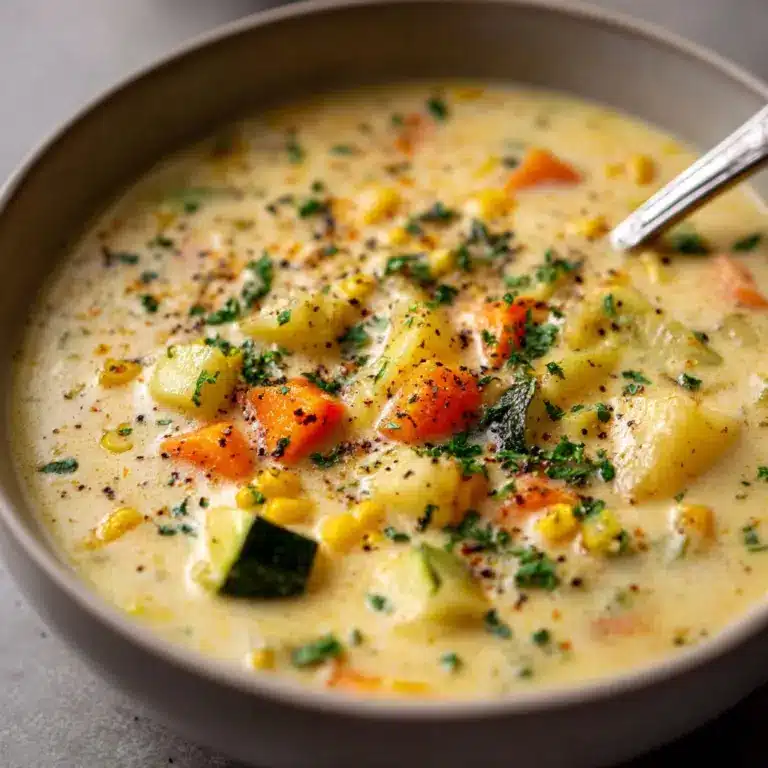 Zucchini Corn Chowder Recipe