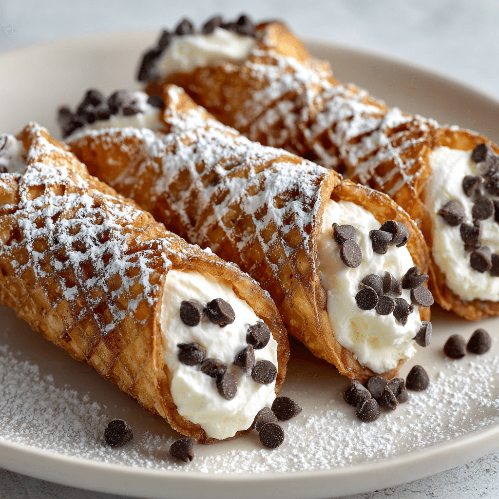 Cannoli Recipe - Recipe Image