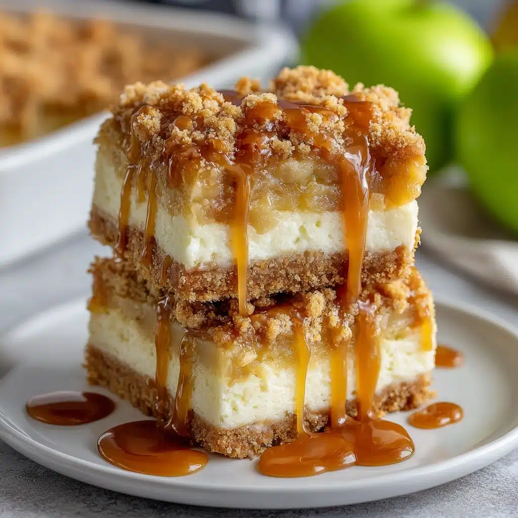Apple Cheesecake Bars Recipe - Recipe Image
