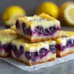 Lemon Blueberry Bars Recipe