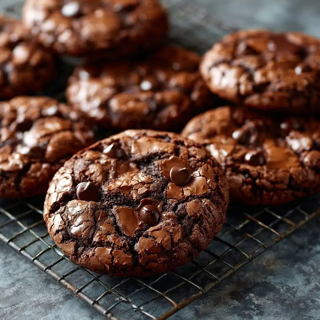 Fudgy Chocolate Brownie Cookies Recipe