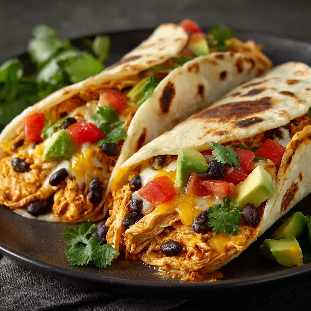 Southwest Chicken Wraps Recipe - Recipe Image