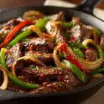Sizzling Pepper Steak with Onions Recipe