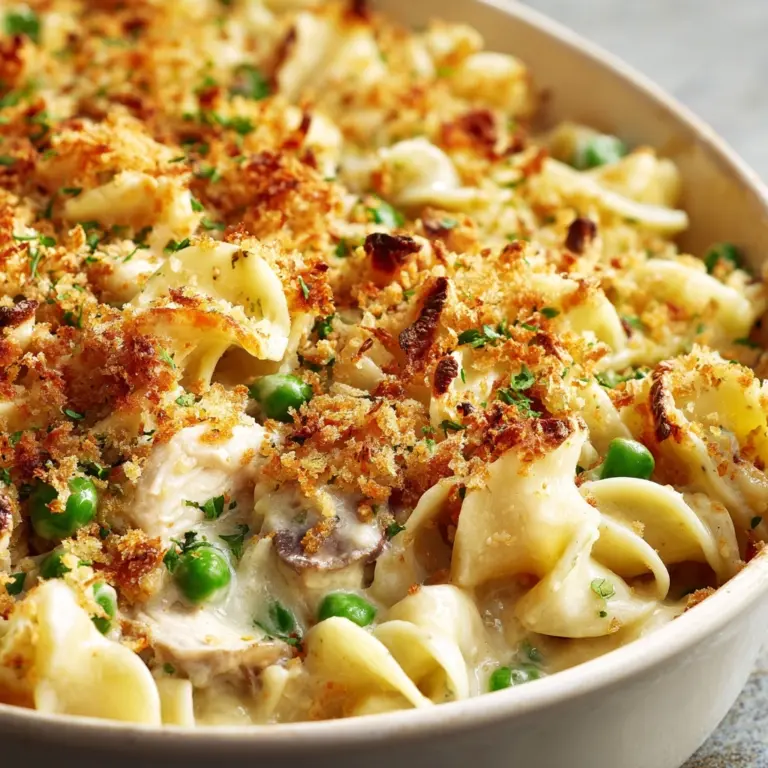Creamy Tuna Noodle Bake Recipe
