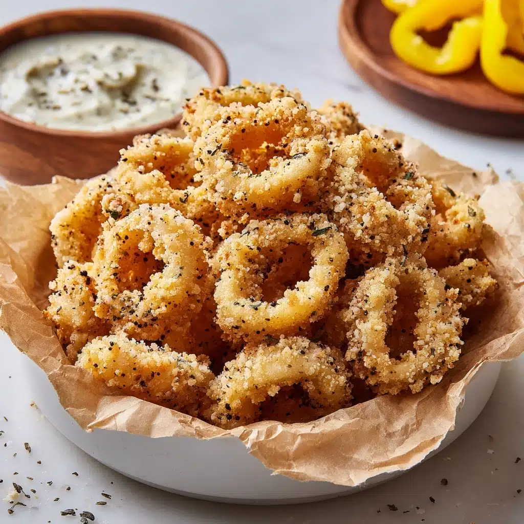Crispy Air Fryer Banana Pepper Coins Recipe - Recipe Image