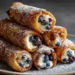 Blueberry French Toast Roll Ups Recipe