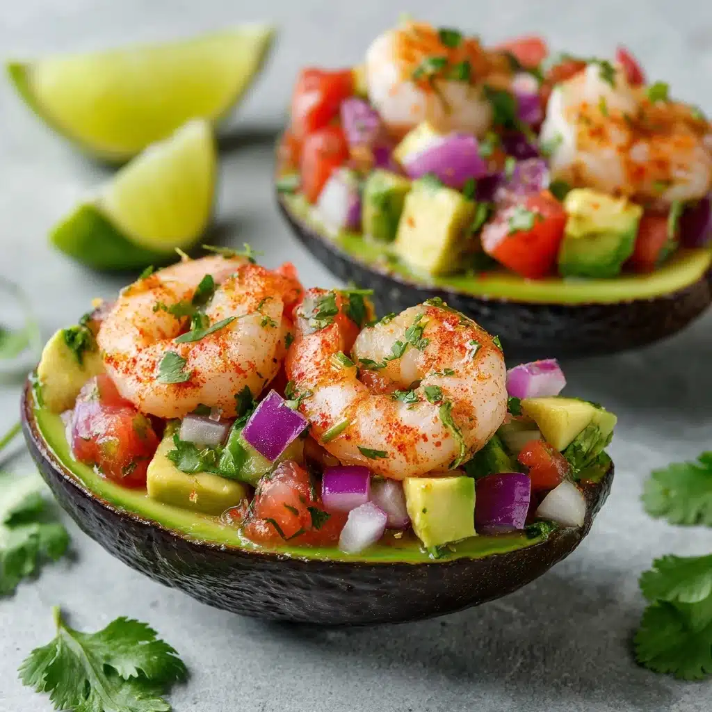 Shrimp Stuffed Avocados Recipe