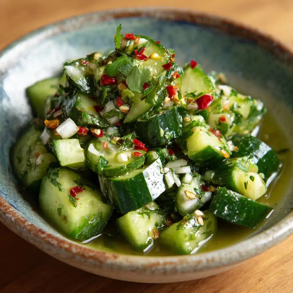 Mexican-Style Cucumbers Recipe - Recipe Image