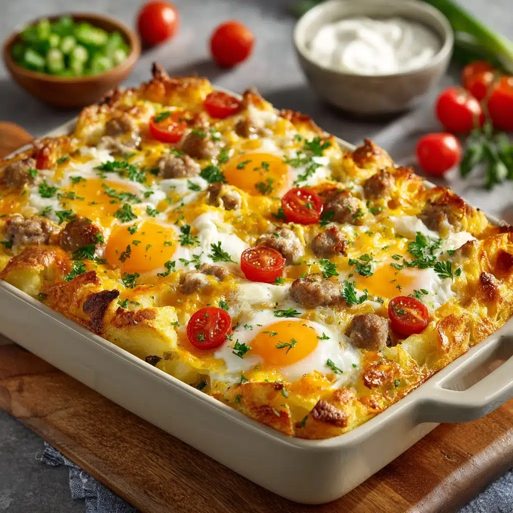 Hashbrown Breakfast Casserole Recipe - Recipe Image