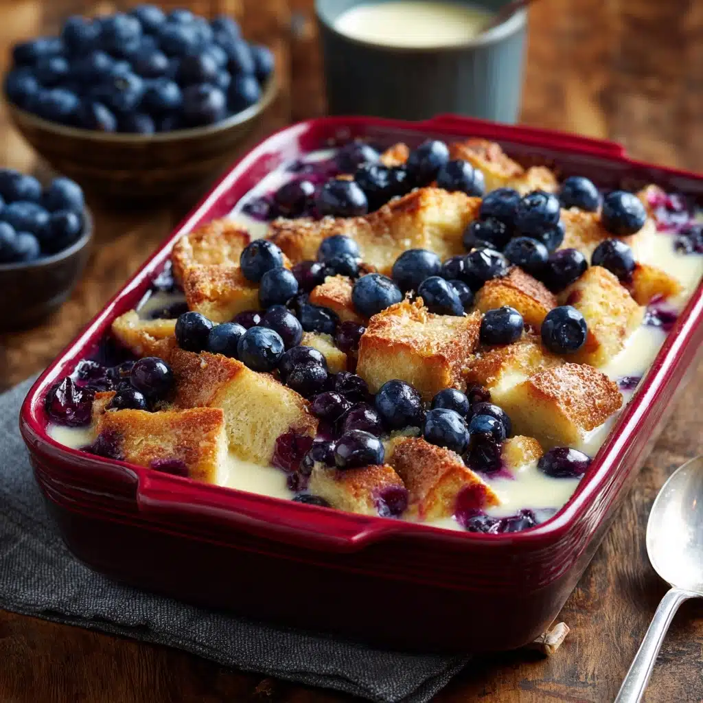 Blueberry French Toast Casserole Delight Recipe