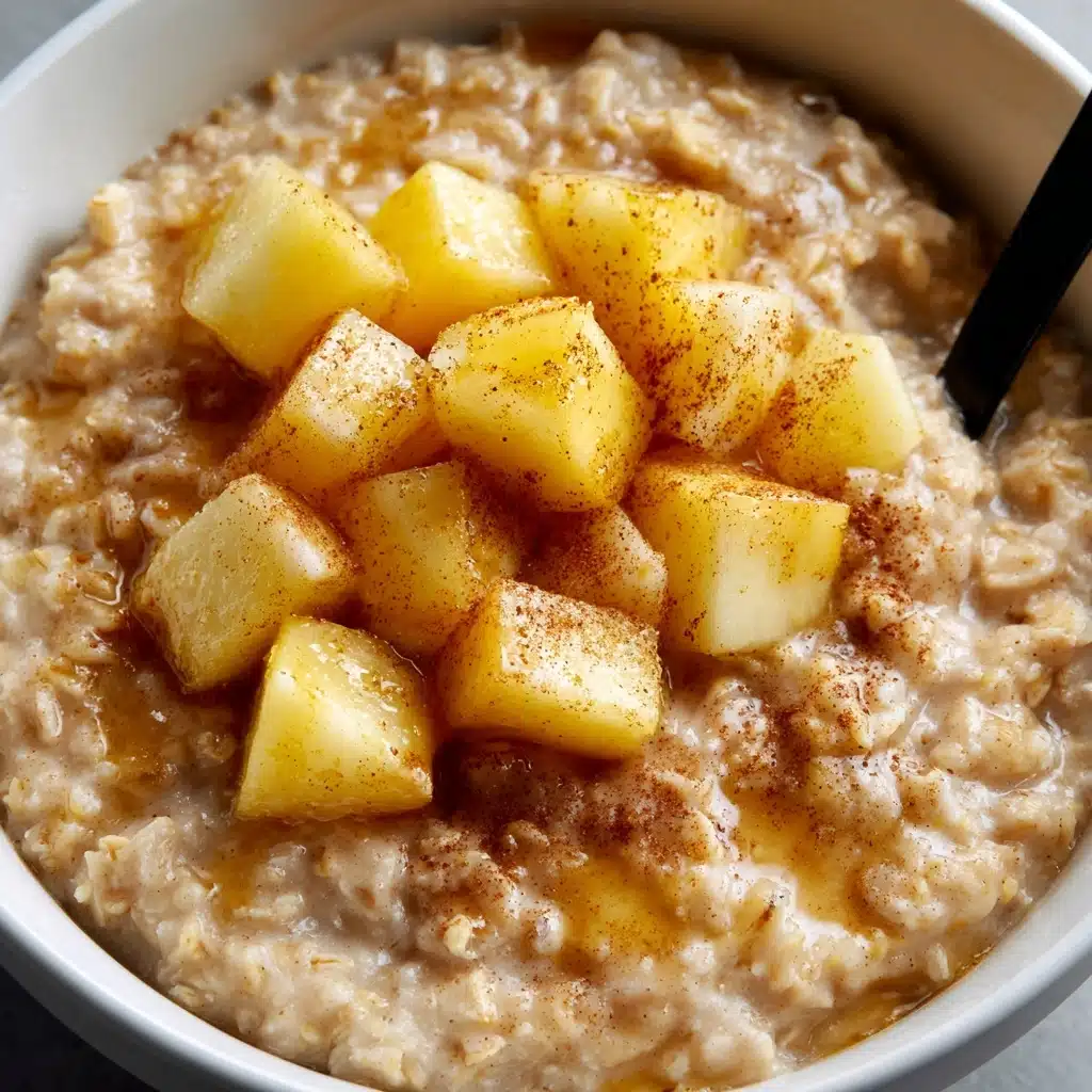 Apple Cinnamon Oatmeal on the Stove Recipe - Recipe Image